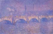 Claude Monet Waterloo Bridge china oil painting reproduction